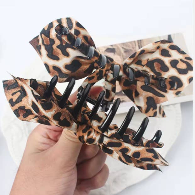 Animal Boho Vintage Hair Claw Clip