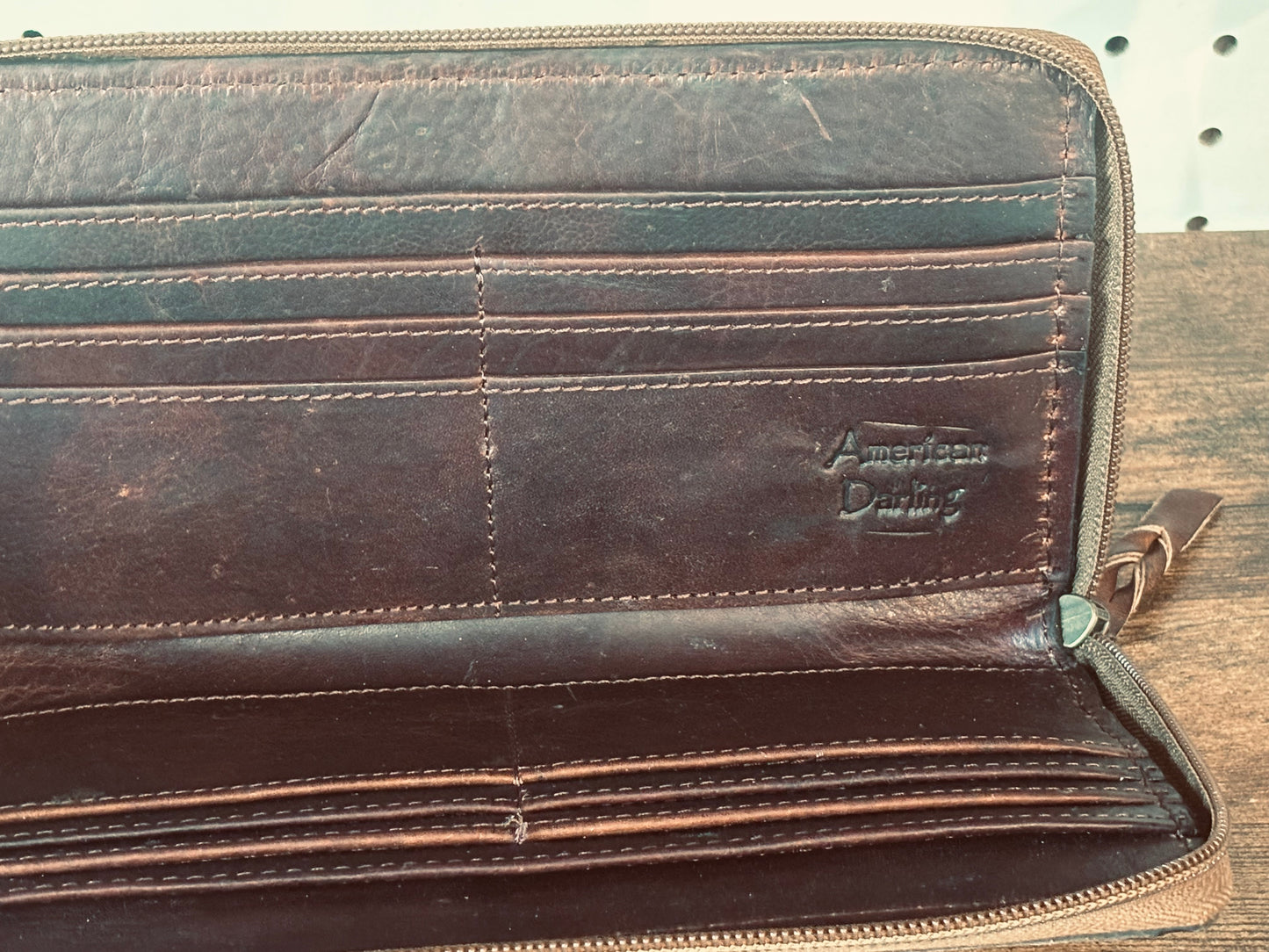 Prairie Bloom Tooled Wallet