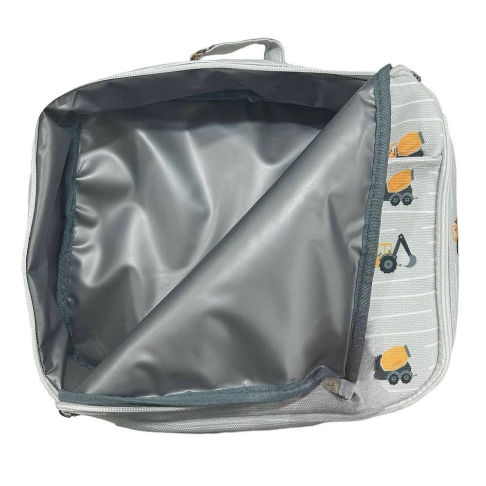 Boys Lunch Bag - Construction