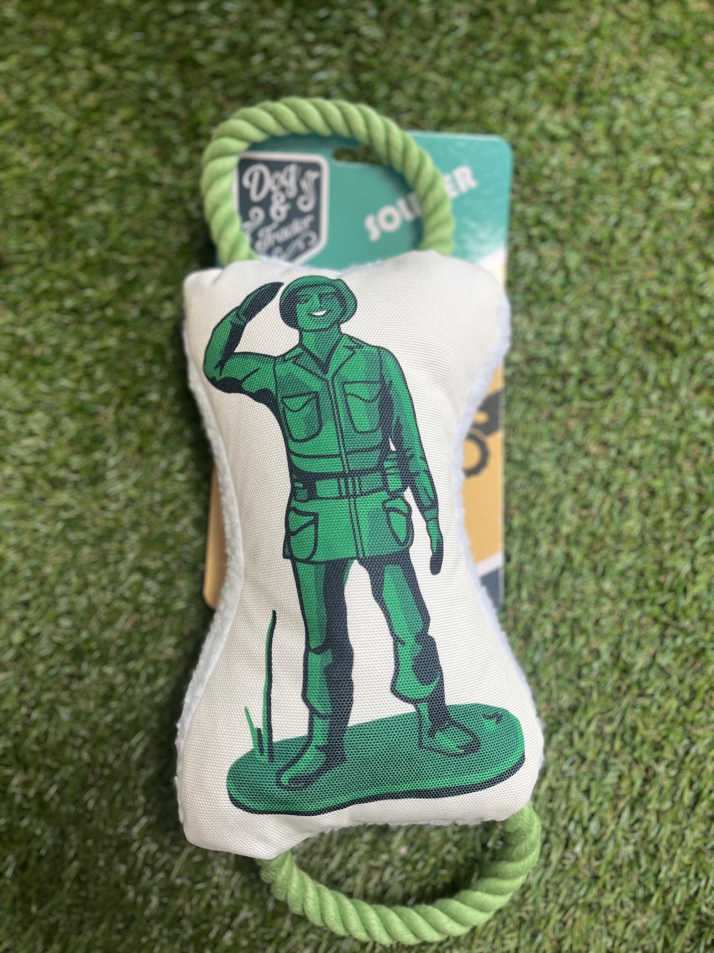 Soldier Dog Toy