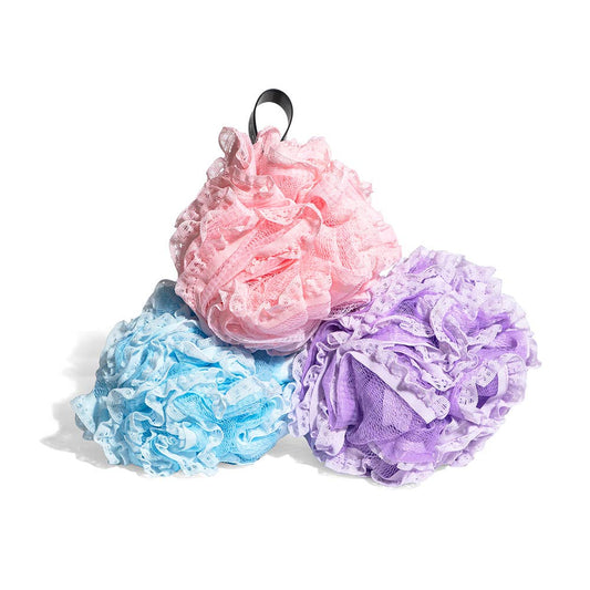 Pastel Lacy Loofahs