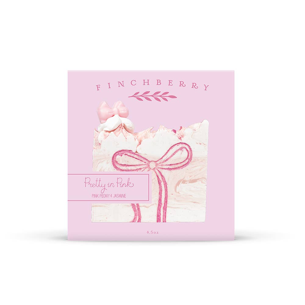 Pretty in Pink Vegan Boxed Soap