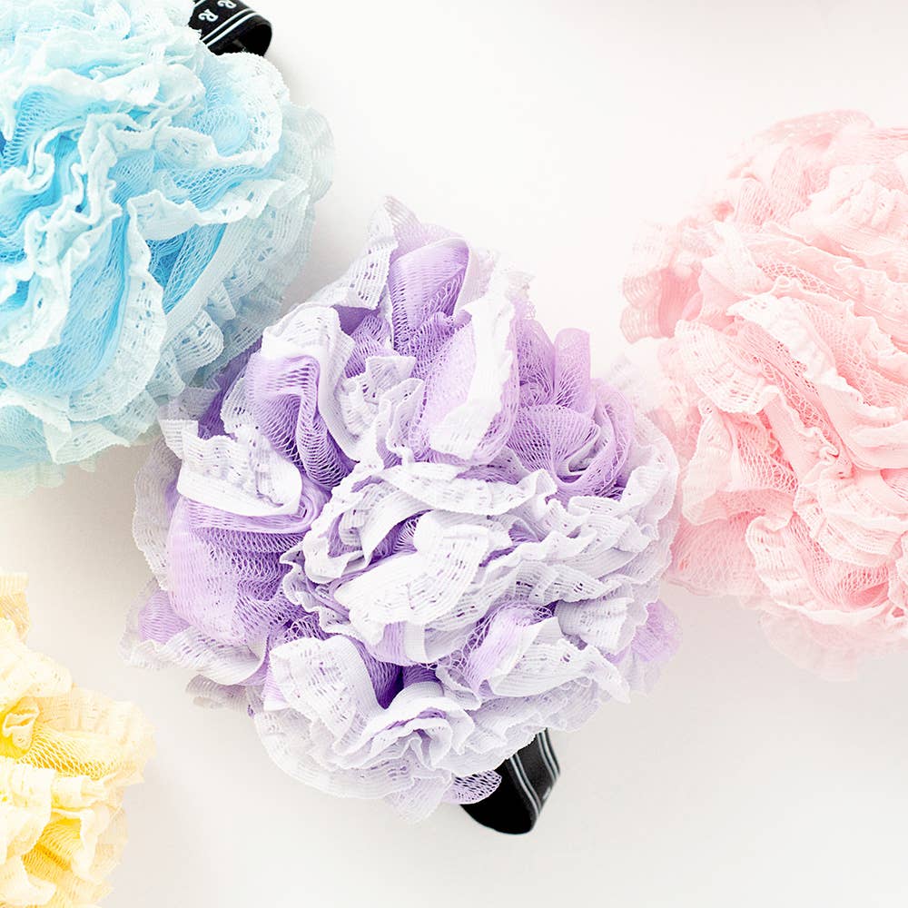 Pastel Lacy Loofahs