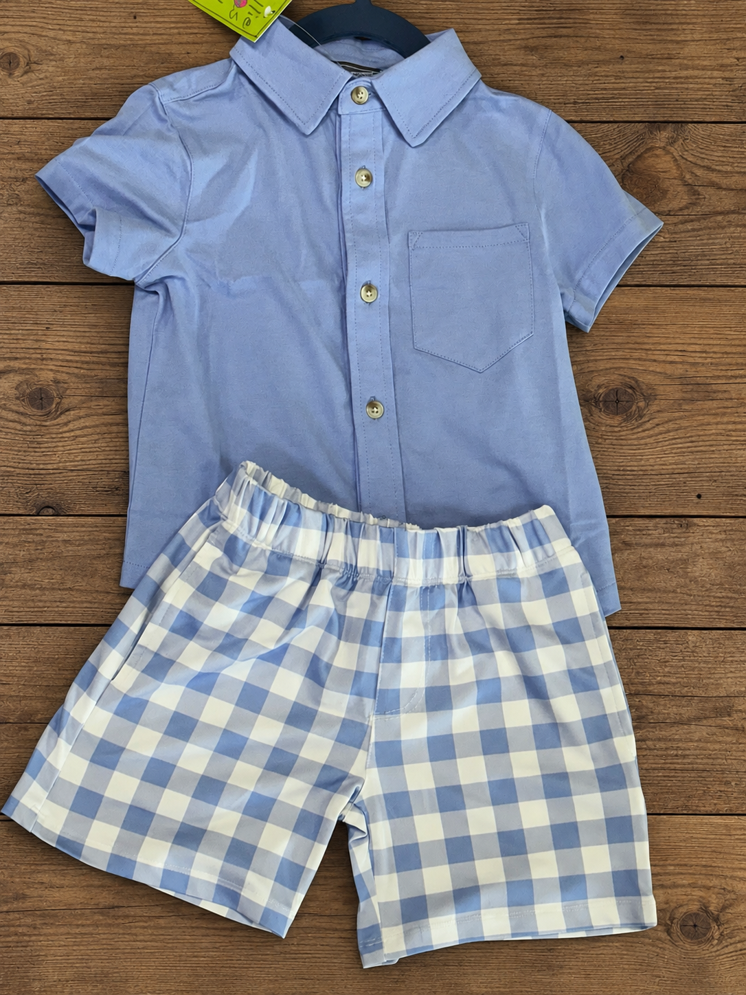 Millie & Max Gingham Set