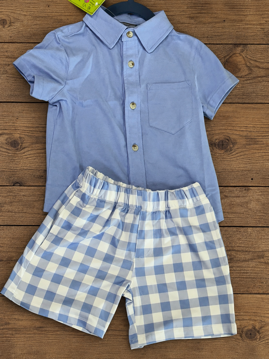 Millie & Max Gingham Set