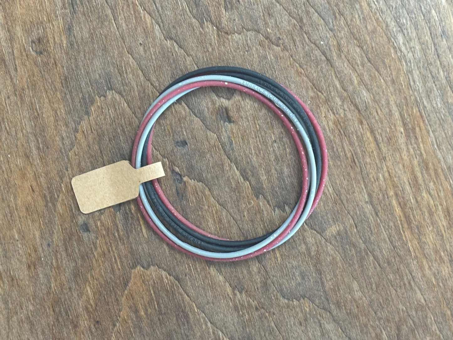 School Spirit Silicon Bracelet Stack