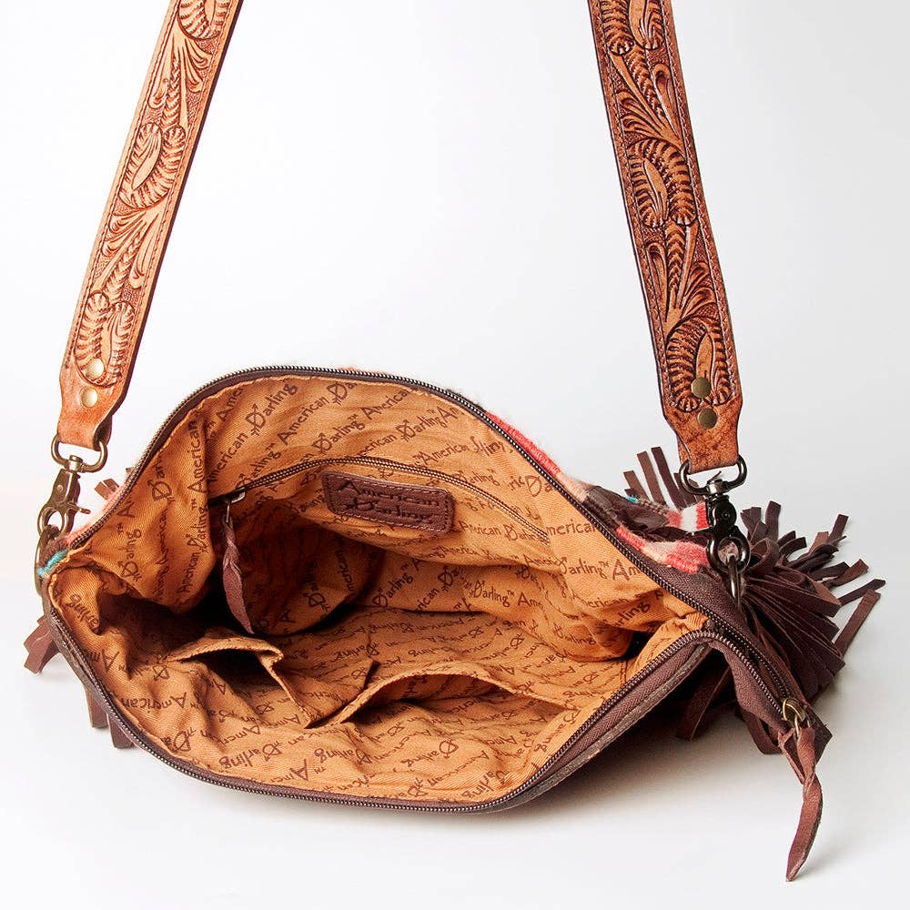 Crossbody Genuine Western Leather Bag