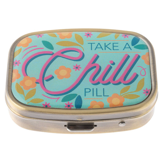 Take A Chill Pill- Pill Case