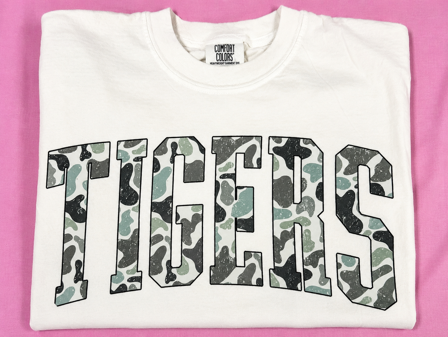 Camo Tigers Tee