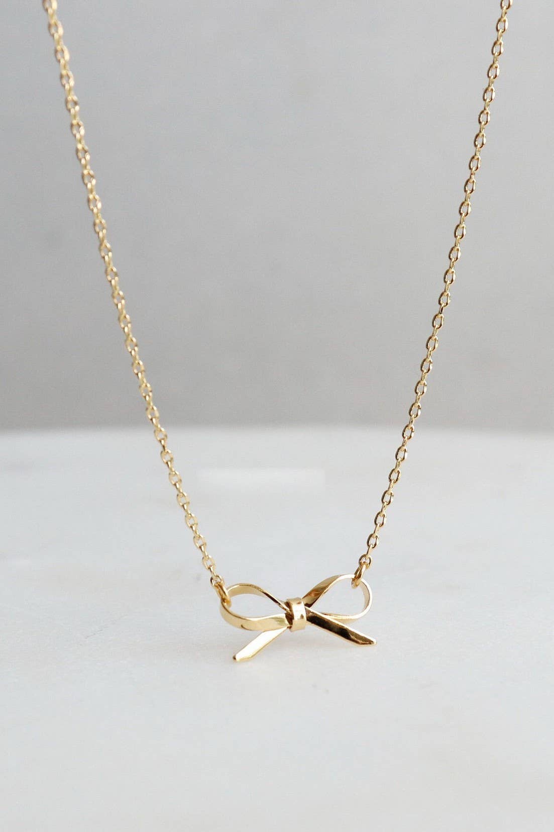 Tied With A Bow Necklace