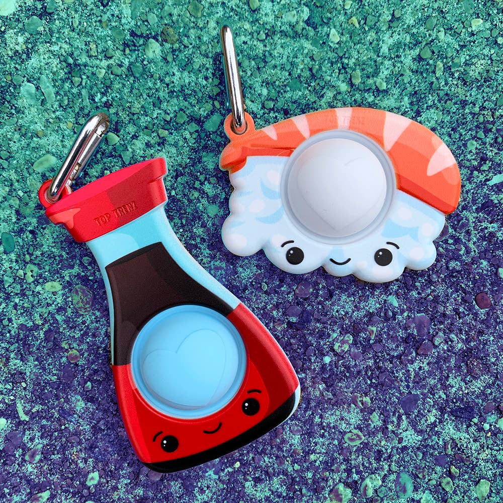 OMG Mega Pop Keychains- BFF Edition Sushi & Soy Sauce