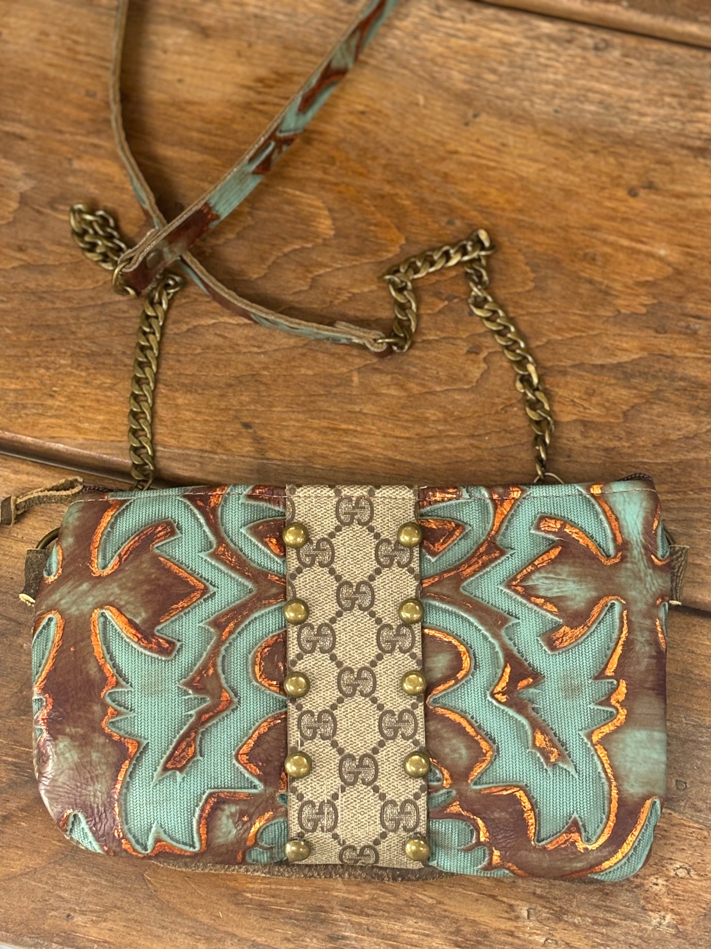 KIG Copper Damask Crossbody