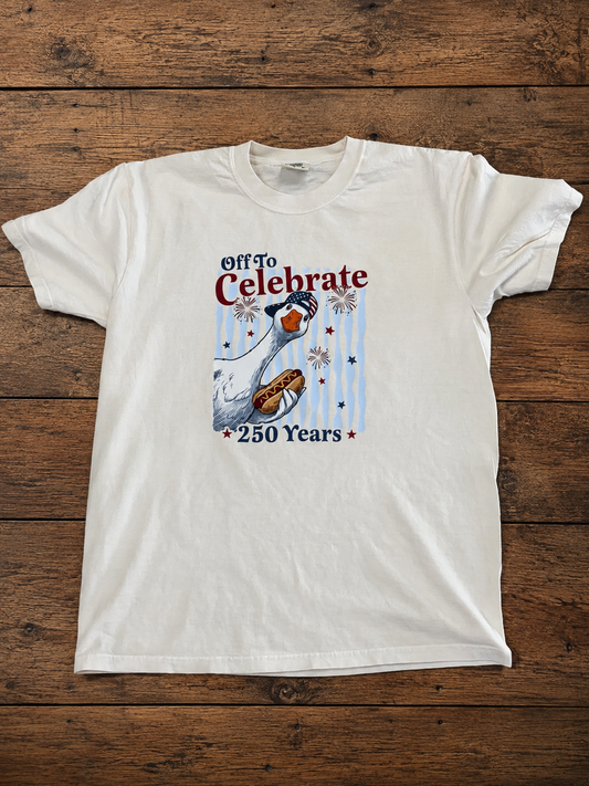 Patriotic Goose Tee