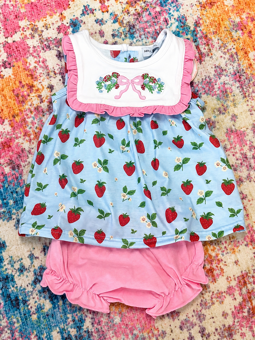 Strawberry Bow Dress