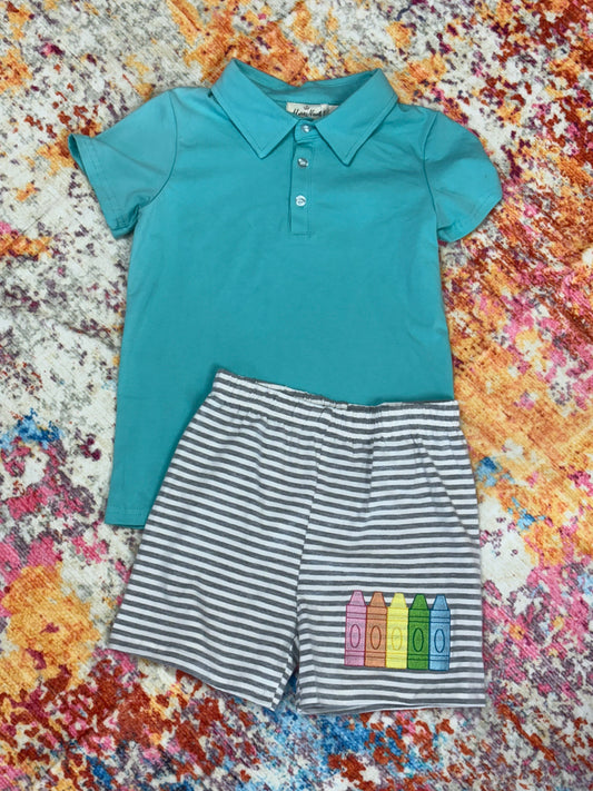Back To School Crayon Set