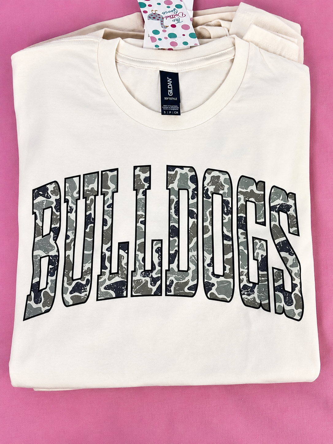 Camo Bulldogs Tee