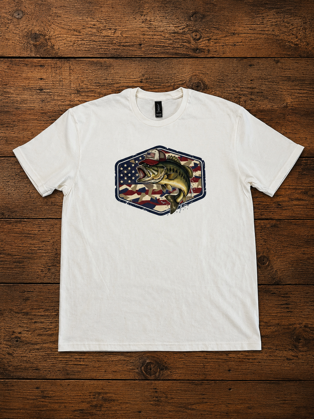 Patriotic Fish Tee