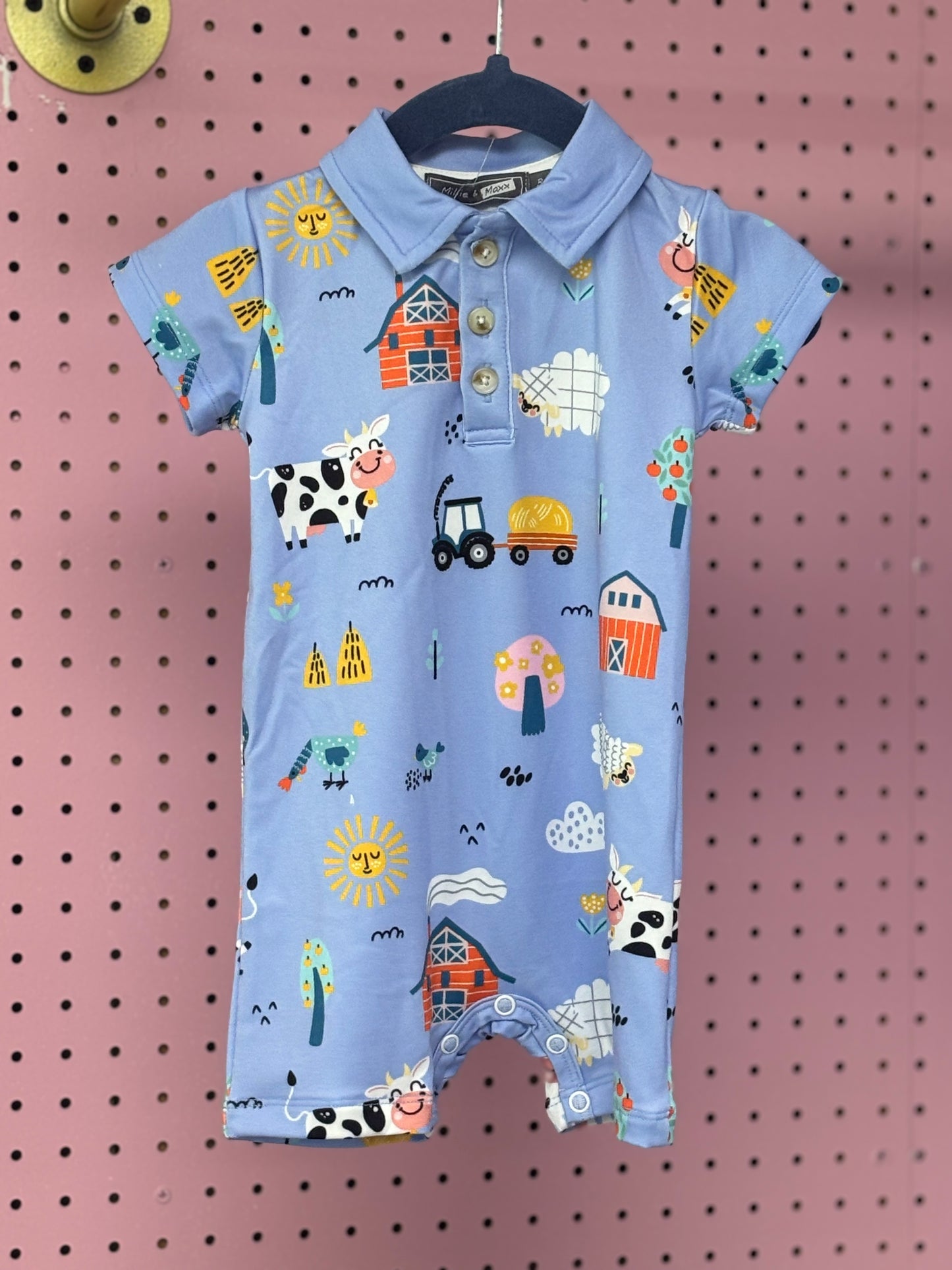 On The Farm Romper