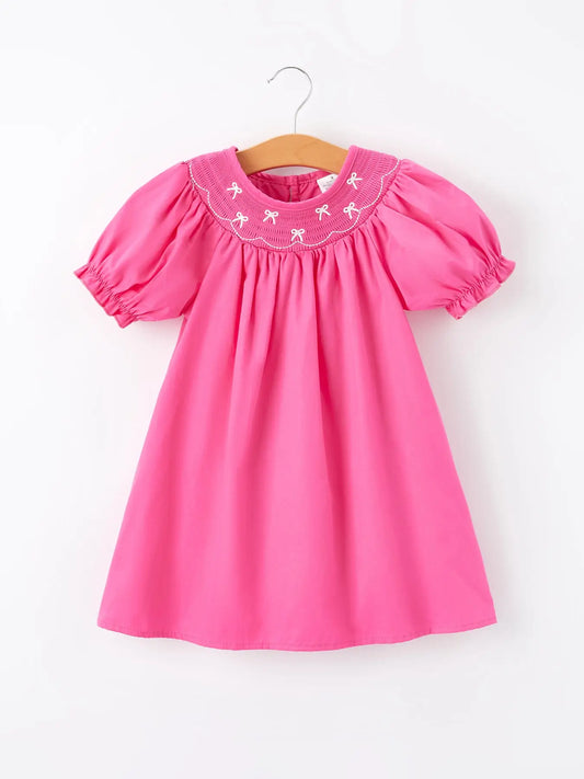 Smocked Bow Dress