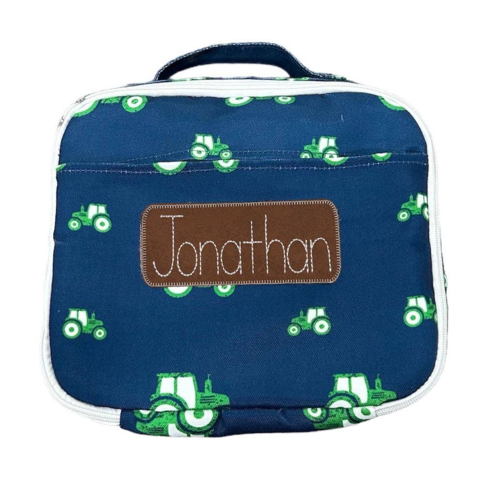 Boys Lunch Bag - Tractors