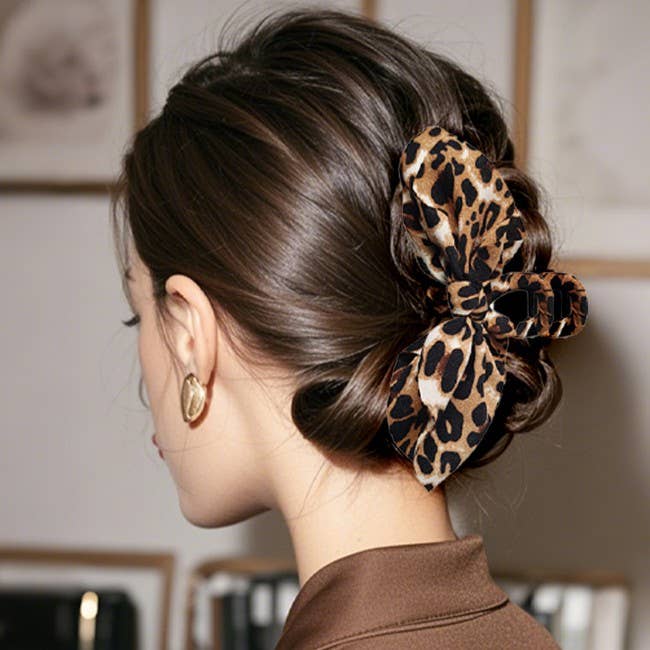 Animal Boho Vintage Hair Claw Clip